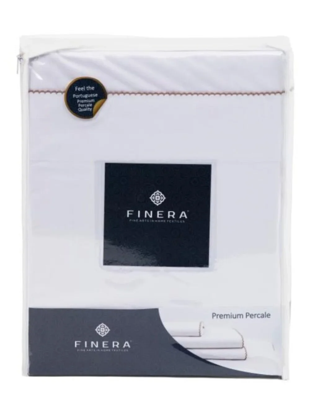 FINERA Made In Portugal 200tc Taupe Sheet Set